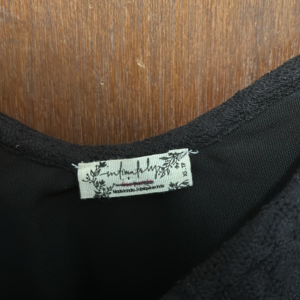 NWOT Free People Lace Corset Inspired Tank - Picture 7 of 9